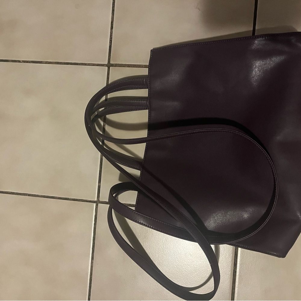 Telfar Eggplant Large Tote Bag - Picture 3 of 4